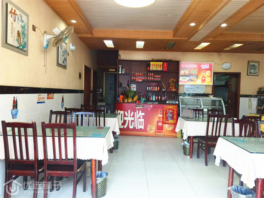 城固108国道边90㎡中餐馆转让