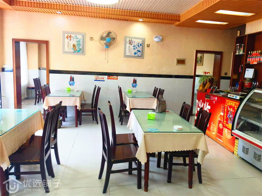 城固108国道边90㎡中餐馆转让