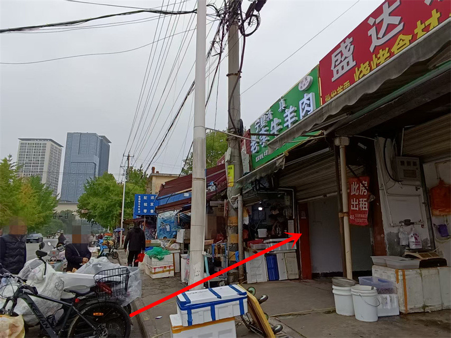 虎头桥水产市场50平空铺出租